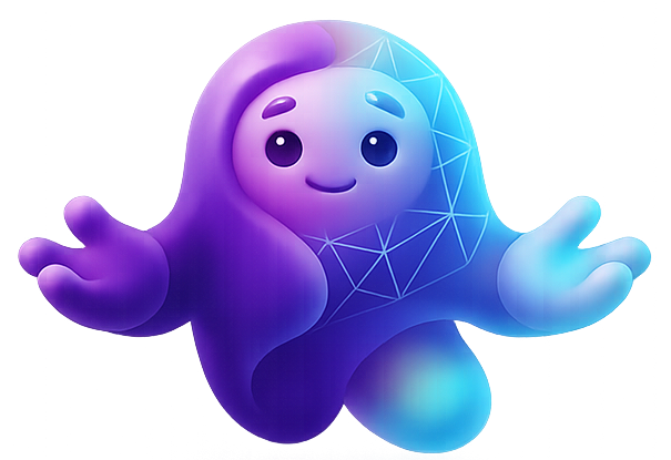 COMA mascot — scroll-driven 3D